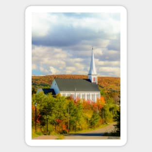 St Mary's Church, Mabou, Cape Breton Sticker